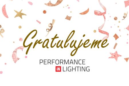 Gratulujeme společnosti Performance In Lighting k získání významného ocenění