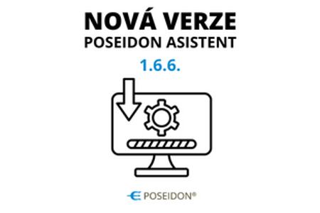 Nová verze softwaru Poseidon Asistent