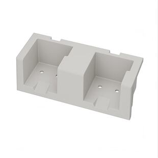 Kryt pro dva KNX konektory P05000010E