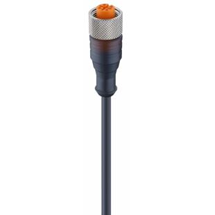 CONB13NF-S5 CON M12 3W STR 5M PVC