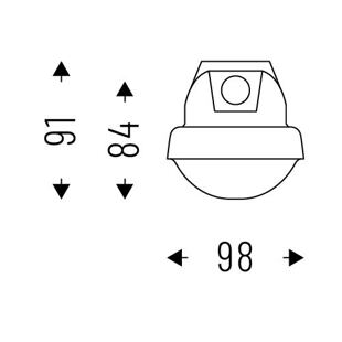 PCM LED EVO - rozměry