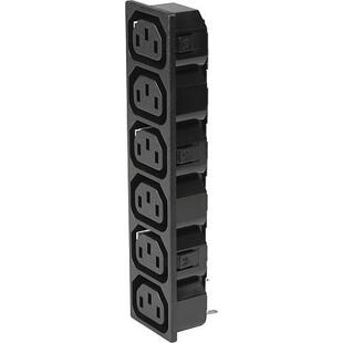 Přístrojová zásuvka 6X C13 0909.0041