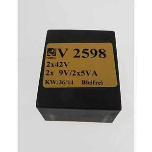V2598/8V/1020 Trafo (UI30/16,5)