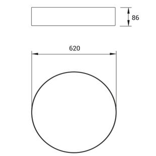 Ben Large - rozměry