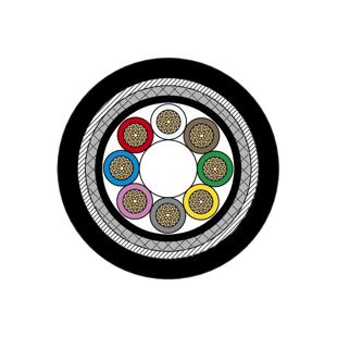 142MHA12050 M12 plug/jack 8x0,25 5m Blk