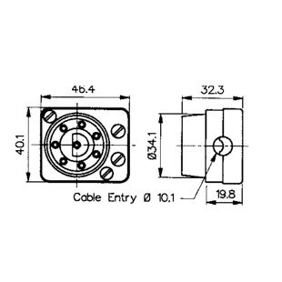 PX556/8P Zástrčka kabelová