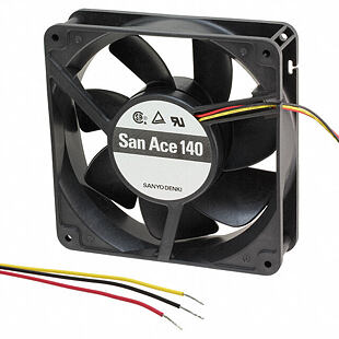 109P1412H101P Fan 140x38mm,12V,2600rpm